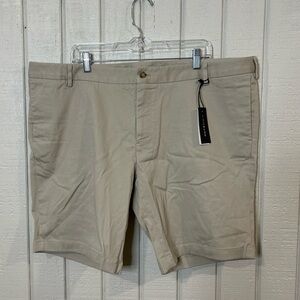 J. Hilburn Khaki Shorts, size 45. NWT.